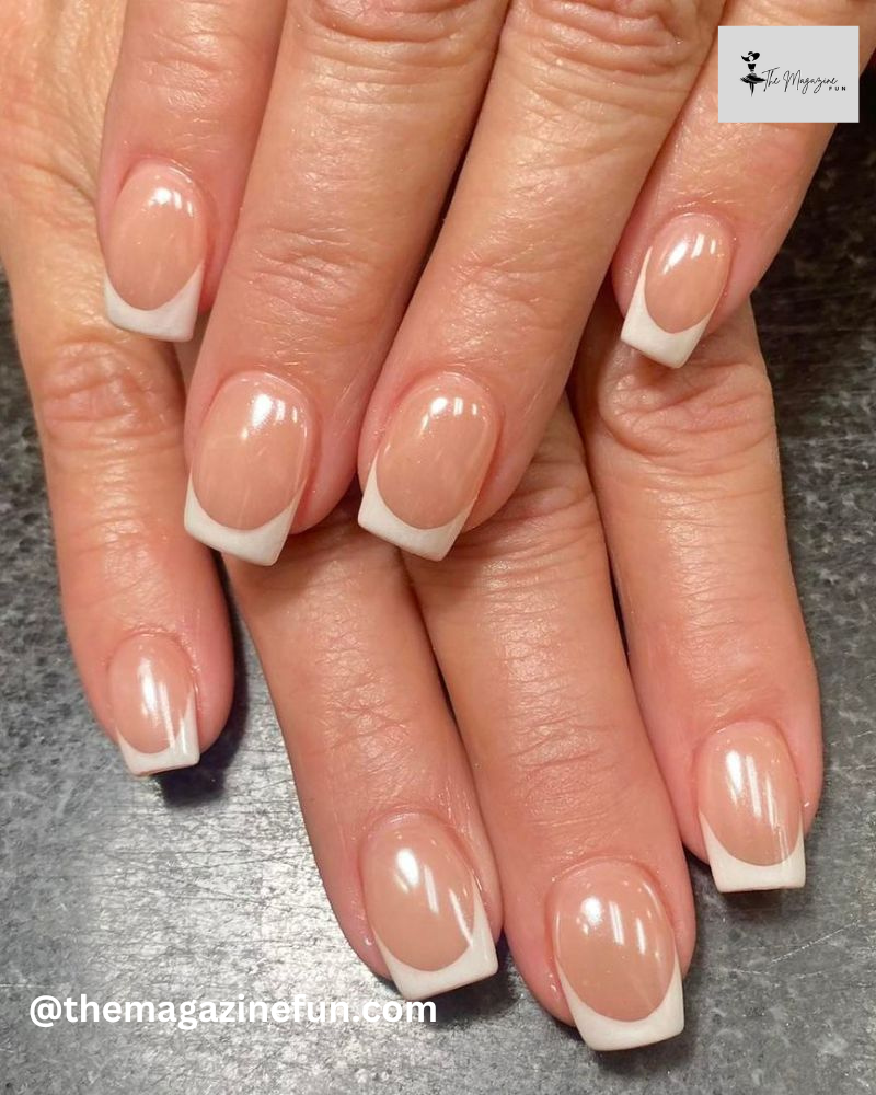 Classy French Manicure