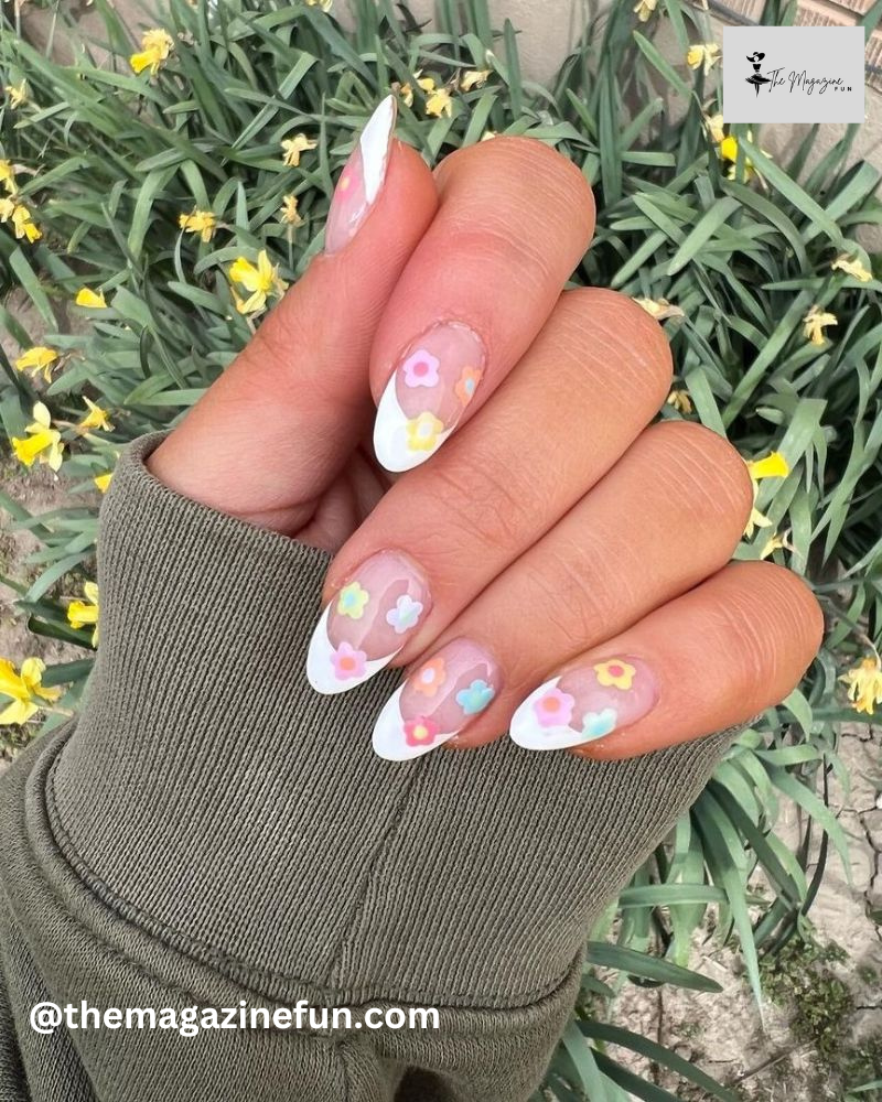 Spring Vibes French Nail Art