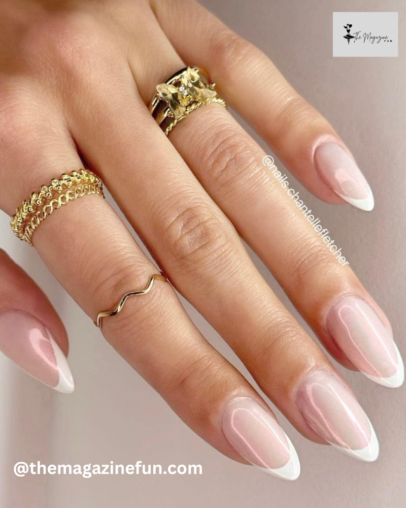 Chrome French Manicure