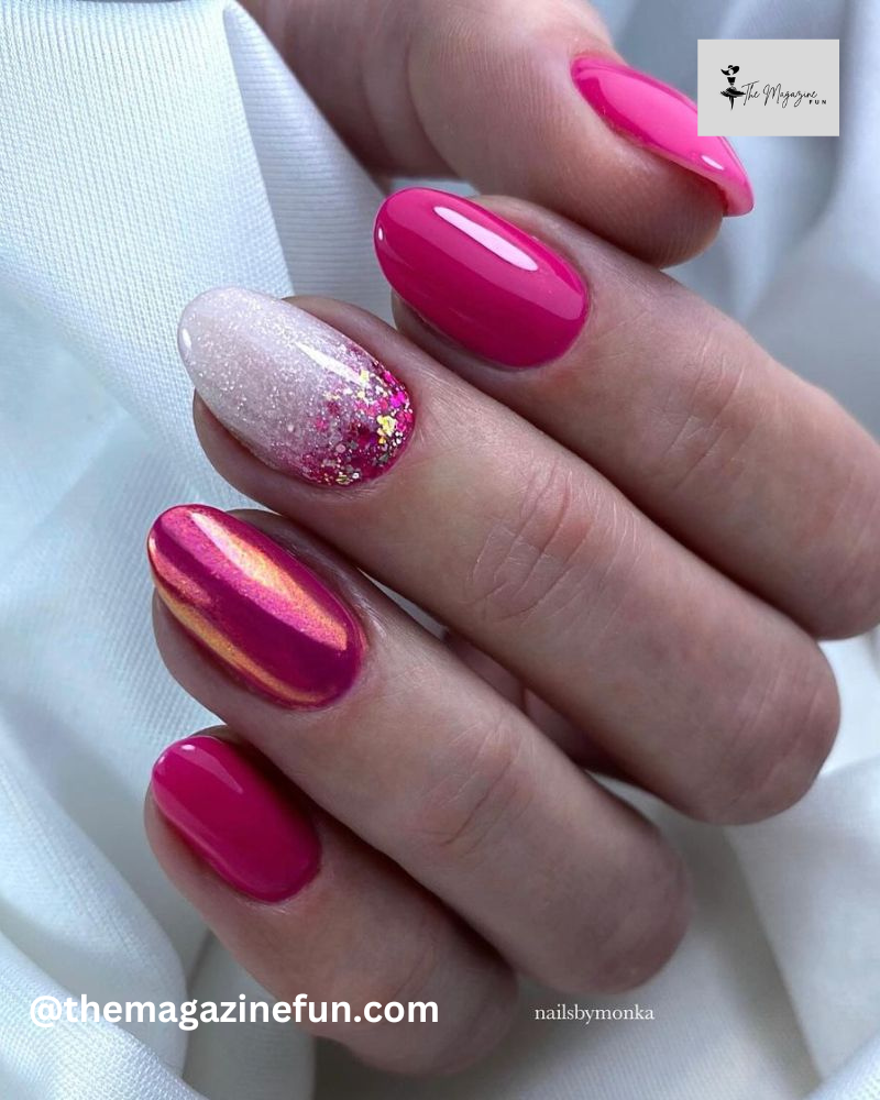 Barbiecore Pink Nails