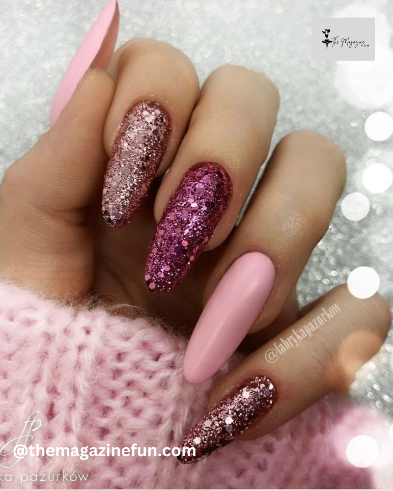 Mix & Match Barbiecore Nails