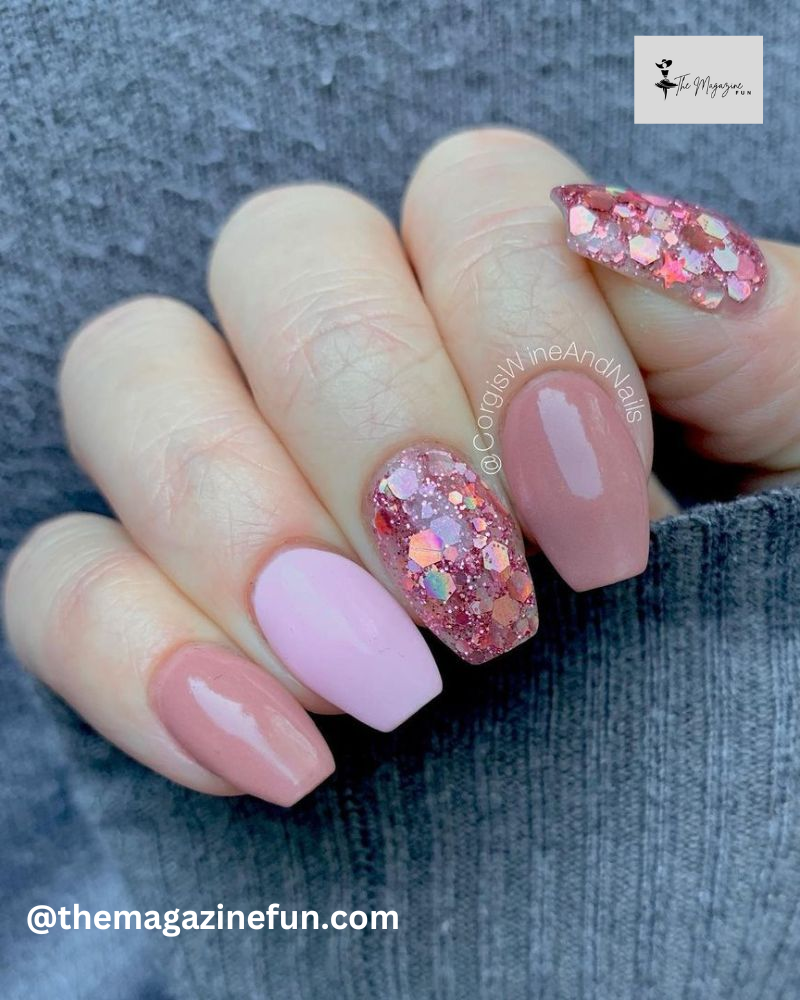 Clean & Elegant Light Pink Sparkles